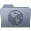 Sites Folder Graphite icon